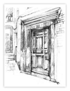 old gate Venice Italy