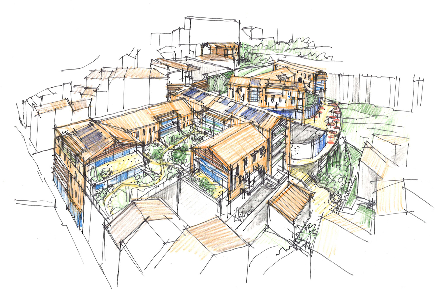 dessin architectural exemple 03w