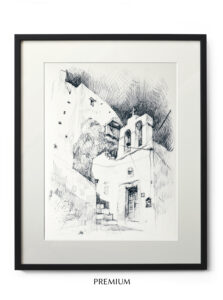 traditionelle Kirche Kykladen Serifos Griechenland