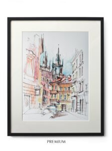 Teynkirche Straße Altstadt Prag Prm