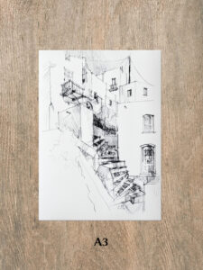 escalier serifos cyclades grece t