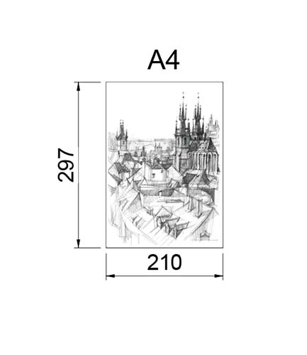 formats a4 s
