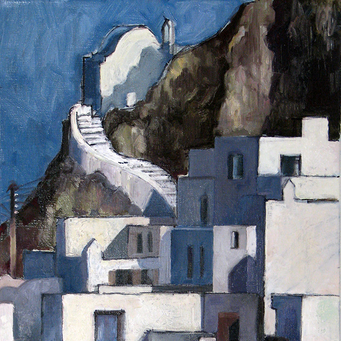 tab chora serifos cyclades grece icone