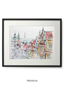 architektura dachów mała strona praga prm