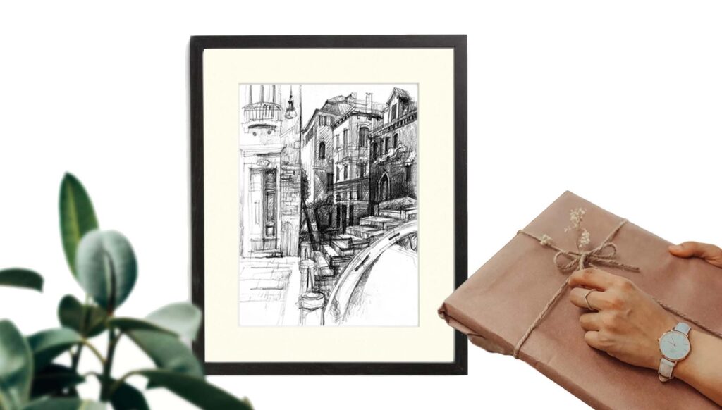 Custom orders cadre sur mur cadeau