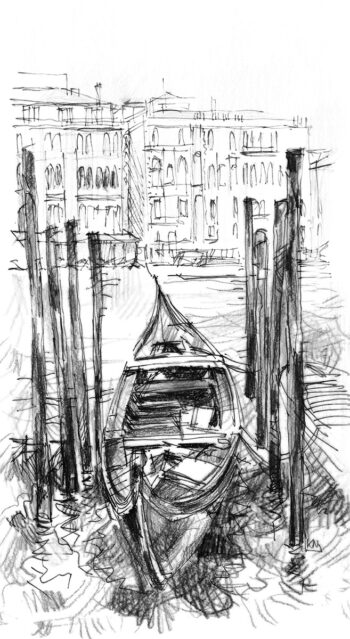 Gondola di Venezia – L'attesa II